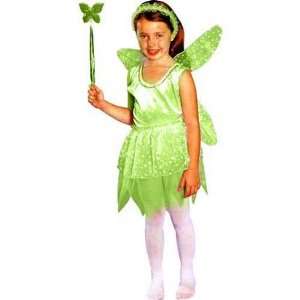 Pixie Fairy Green Costume Girl: Toys & Games