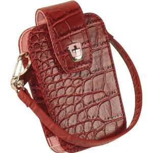Swiss Mobility 34 1942 05 Vertical Universal Case   Crocodile Red