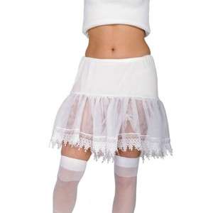   Lace Edge Petticoat Toulle Skirt ~Victorian,Halloween,Cosplay  