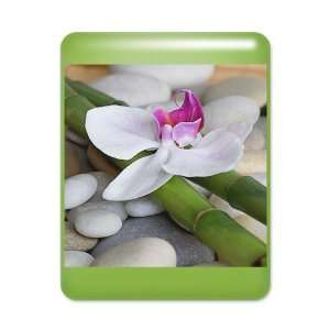    iPad Case Key Lime Orchid and River Stones 