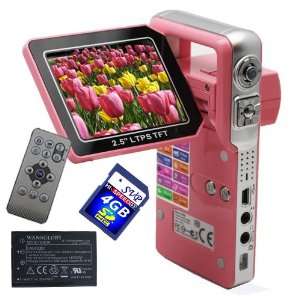   LCD Monitor!(Free 4GB SDHC Card & 2 Li ion batteries): Camera & Photo