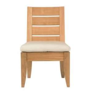  Grade A Teak Wood Luxurious Armless Dining Chair Patio 