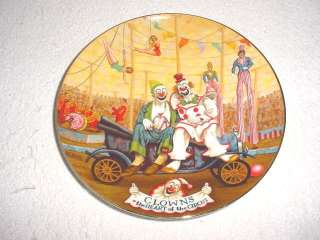 Clowns Ringling Bros Barnum & Bailey Circus Plate  