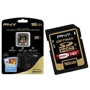 com PNY Technologies, 16GB SDHC card (Catalog Category Flash Memory 