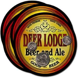 Deer Lodge, MT Beer & Ale Coasters   4pk