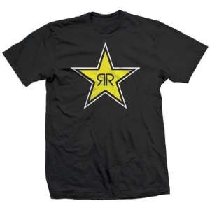  Rockstar Star T Shirt X Large Black Automotive
