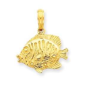  14k Fish Pendant [Jewelry]