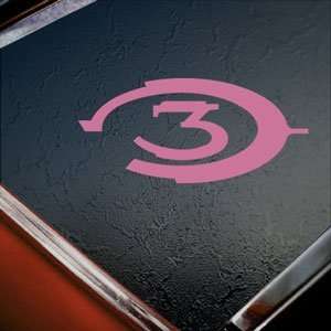 HALO 3 Pink Decal XBOX 360 Car Truck Bumper Window Pink 