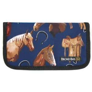  Horses and Horse Saddles Checkbook by Broad Bay Sports 