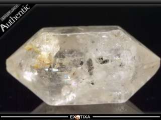 44ct.Double Terminated Clear Quartz Crystal Brazil#hb86  