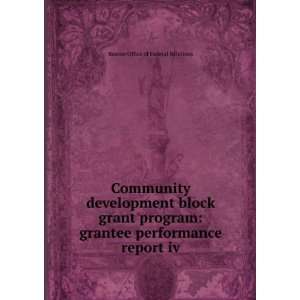  Community development block grant program grantee 