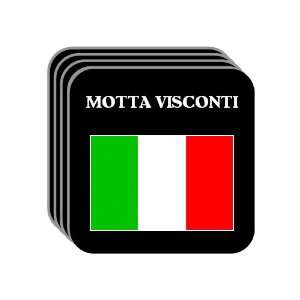 Italy   MOTTA VISCONTI Set of 4 Mini Mousepad Coasters