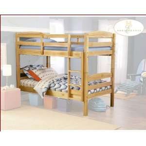    Homelegance Pine Bunk Bed Brandon ELB28 1: Furniture & Decor