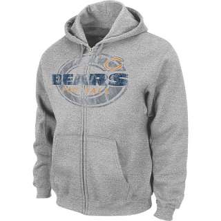 Chicago Bears Sweatshirts Chicago Bears Touchback Full Zip Hooded 
