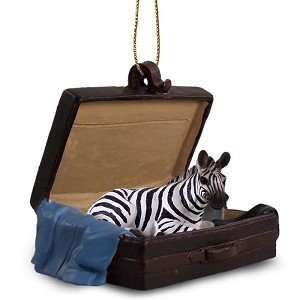  Zebra Traveling Companion Ornament