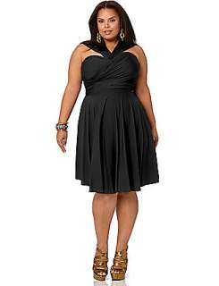   ,entityNameMarilyn Short Convertible Dress 20   Black