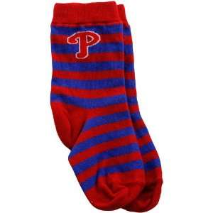  MLB Philadelphia Phillies Toddler Royal Blue Red Rugby 