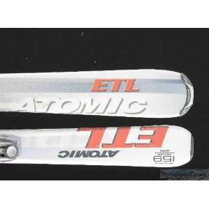  Used Atomic ETL Shape Snow Skis with Bindings 168cm A 