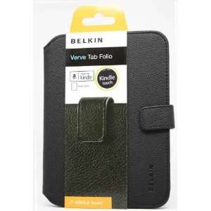 Belkin F8N718 Verve Tab Folio Cover for Kindle Touch   Black [Retail 