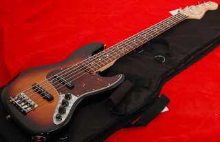 New Fender ® Active Jazz Bass®, J Bass, V (Five String), Brown 