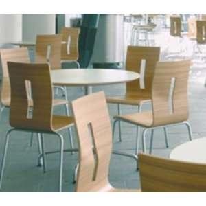   Armless Wood Cafeteria Dining Chair:  Home & Kitchen