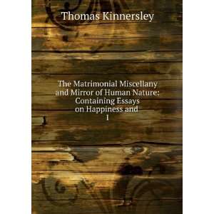  The Matrimonial Miscellany and Mirror of Human Nature 