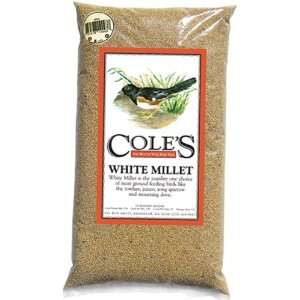  Coles 20 lb. White Millet Seed Patio, Lawn & Garden