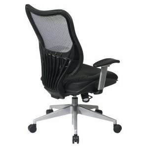  Office Star Space   Executive High Back Chair With 2 layer 
