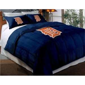 Detroit Tigers MLB Embroidered Comforter Set (Twin/Full) (64 x 86 