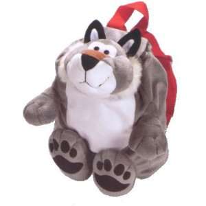  Plush Wolf Backpack Toys & Games