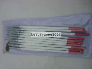 Nail Art Design Pen Painting Brush Acrylic UV Gel 10 pc  