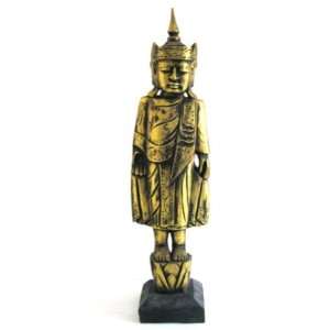  Buddha, Wood Statue