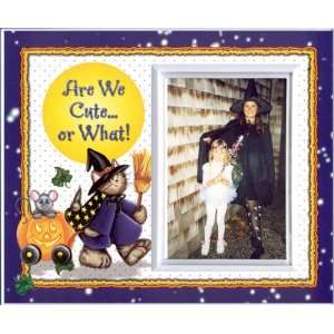    Are We Cute or What?   Halloween Picture Frame Gift