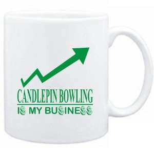  Mug White  Candlepin Bowling  IS MY BUSINESS  Sports 