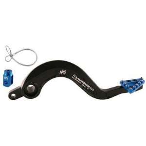 Hammerhead Designs Billet Brake Pedal   Black/Blue YZF2450RBP2R BLU