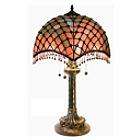 Warehouse of Tiffany Tiffany style Amber Beaded Table Lamp at  