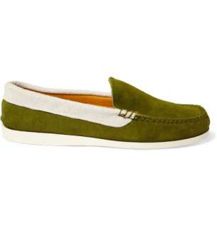    Boat shoes  Boat shoes  Quoddy Two Tone Suede Boat Shoes