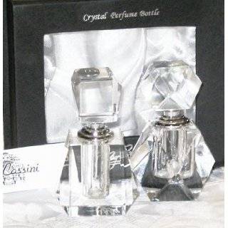 Oleg Cassini Crystal Fluted Perfume Bottle 127360   Set E:  