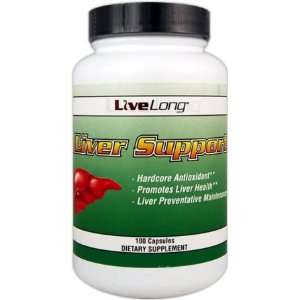  LiveLong Nutrition Liver Support   100 Capsules Health 