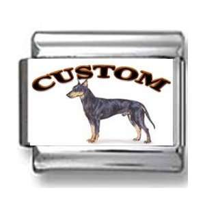 Manchester Terrier Dog Custom Photo Italian Charm