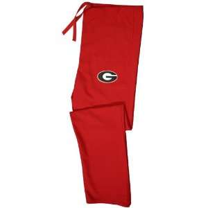 Georgia Bulldogs Red Scrub Pants 