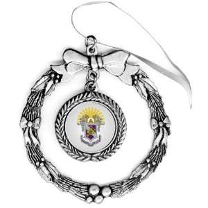  Sigma Pi Pewter Holiday Ornament