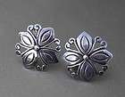 vintage sterling silver mexico flower earrings screw ba ort vereinigte