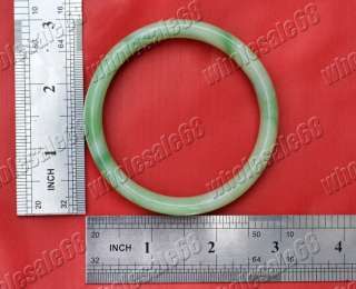 wholesale lots 10pcs jade green gemstone VTG Bangle charm bracelets 