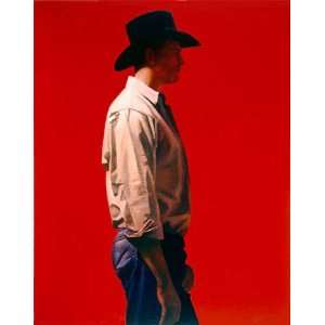  Gary Ernest Smith   Man in Red Artists Proof Canvas 