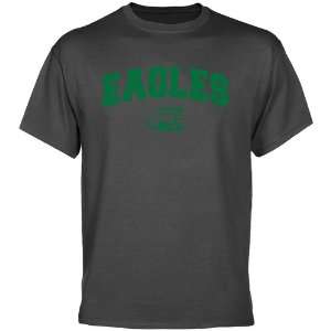 Eastern Michigan Eagles Charcoal Logo Arch T shirt :  
