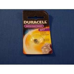 Duracell 1.5 Volt Silver Oxide Battery 377 [ 1 Pack(s)]  