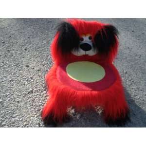  Red Fury Animal Small Child Chair: Home & Kitchen