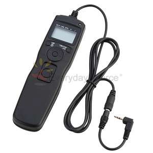 LCD Timer Remote Cord For Canon EOS 500D 450D RS 60E3  