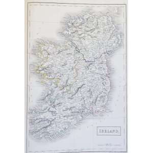  Black Map of Ireland (1846)